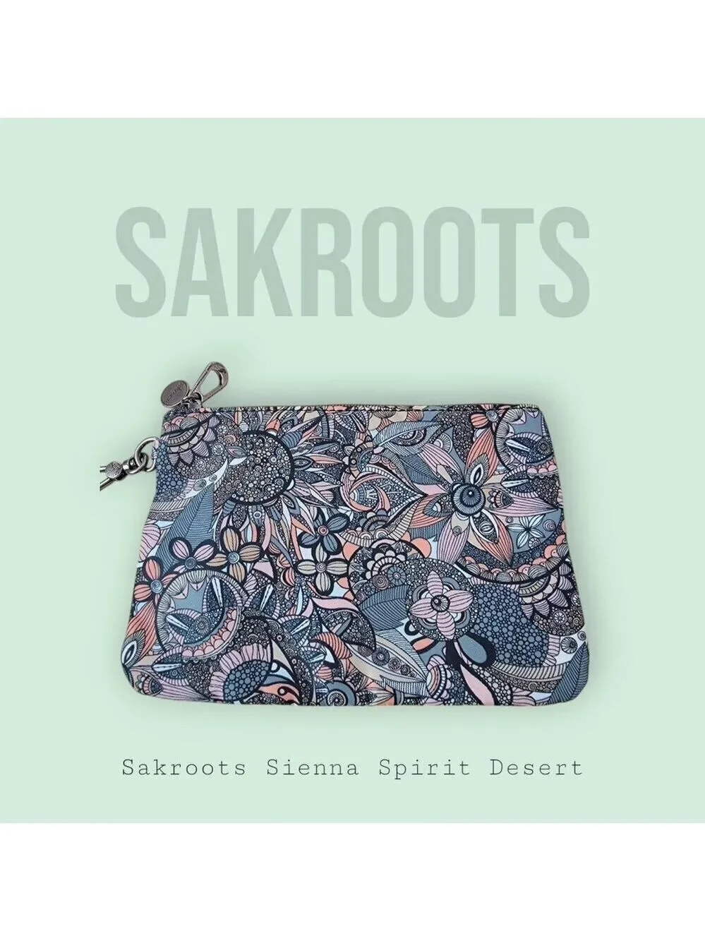 Sakroots Wristlet/Clutch - Sienna Spirit Desert Style - Super Cute!